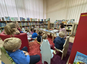 Zajęcia czytelnicze - grupa srebrna
