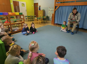 "Tata też czyta" - grupa niebieska