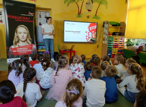 Zajęcia edukacyjne pt. "Bezpieczny przejazd"