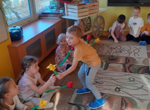 Dzień kobiet - grupa czerwona i żółta