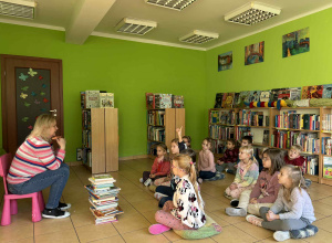 Zajęcia czytelnicze - grupa srebrna