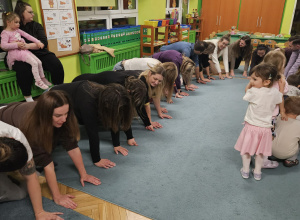 Warsztaty z rodzicami - grupa niebieska