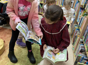 Zajęcia czytelnicze - grupa czerwona