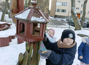Zabawy w ogrodzie przedszkolnym - grupa żółta