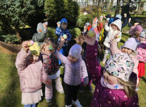 Poszukiwacze jajek - grupa niebieska