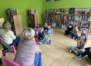 Zajęcia czytelnicze - grupa srebrna