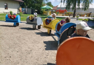 Przejażdżka wagonikami po Puszczy Bolimowskiej