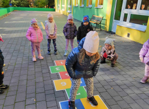 Zabawy na tarasie - grupa srebrna