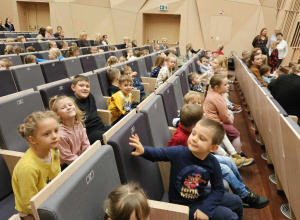 "Jesienny koncert" - grupa niebieska i pomarańczowa