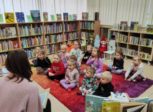 Zajęcia w bibliotece - grupa srebrna