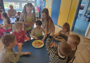 Słodki poczęstunek dla przedszkolaków