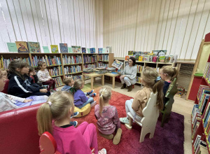 Zajęcia czytelnicze - grupa srebrna